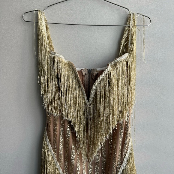 Beaded Cocktail Dress - Picture 4 of 8